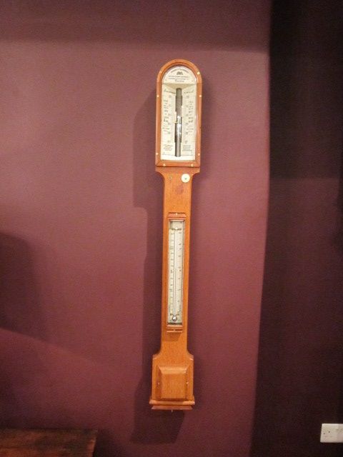 Rare Victorian Negretti & Zambra Sea-coast Stick Barometer