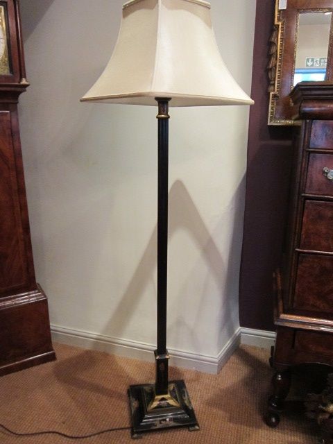 Late 19th Century Chinoserie Standard Lamp