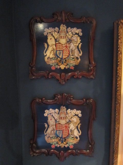 Pair of 19th Century Coat of Arms Wall Panels