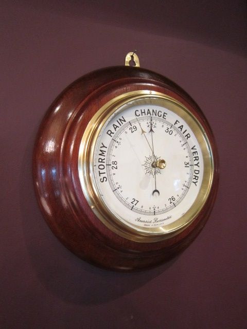 Top Quality Victorian Polished Mahogany Barometer