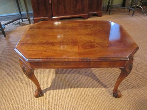 Top Quality Edwardian Flame Mahogany Coffee Table