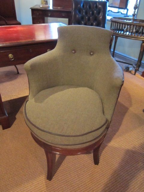 Top Quality Mid 19th Century Revolving Desk Chair