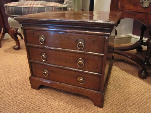Superb George II Period Oak 'Box' Coffer