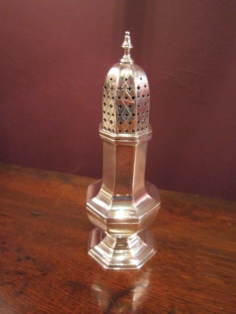High Quality George VI Silver Sugar Castor
