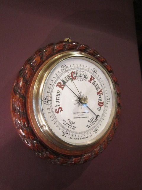 Top Quality Victorian London Ships Barometer