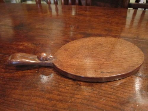 Early Mouseman Adzed Oak Cheeseboard