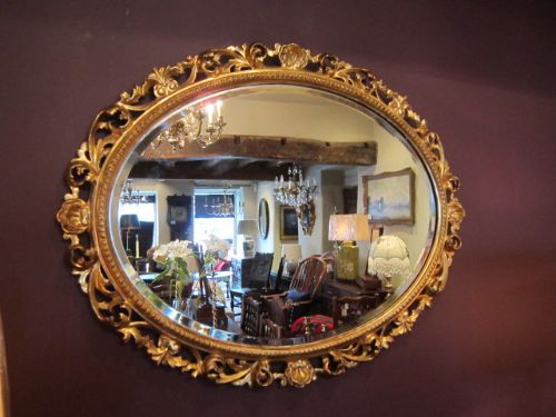 Superb 19th Century Florentine Gilt Mirror