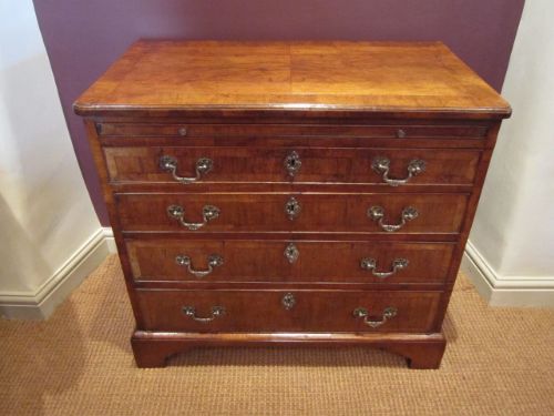 Outstanding George I Period Walnut Brushing Slide Chest