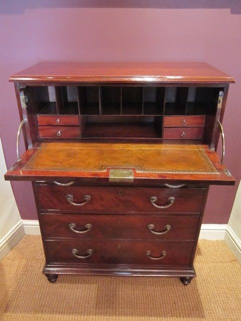 Very Small George III Period Secretaire Chest