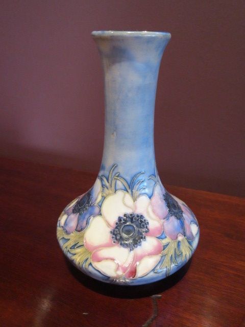 Moorcroft Anemone Salt Glazed Vase