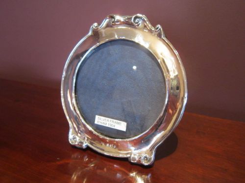 Top Quality Edwardian Silver Circular Photo Frame