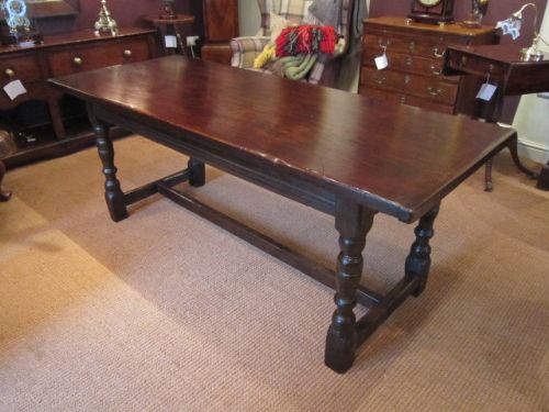 Superb George I Period Oak Refectory Table