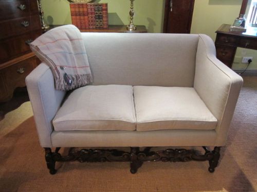 Very Comfortable Victorian Two Seater Settee