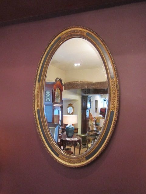 19th Century Timber & Plaster Gilt Mirror