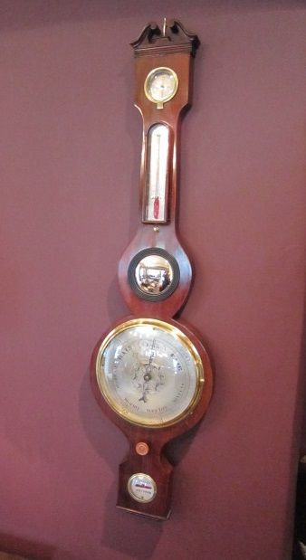 Fine Regency Period Rosewood Banjo Barometer