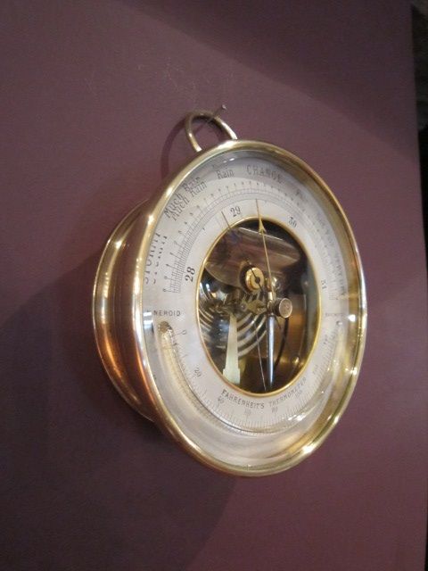 Top Quality Victorian Skeletonised Marine Barometer
