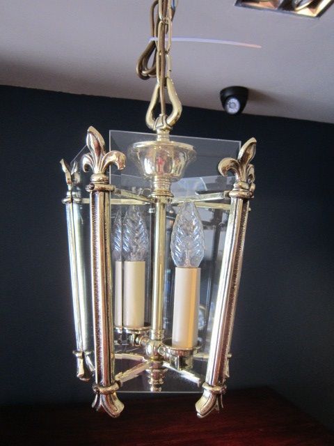 Top Quality Edwardian Brass Hall Lantern