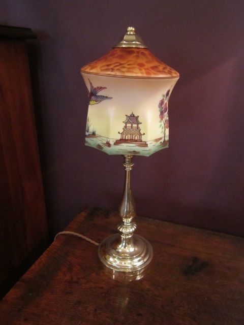 High Quality Edwardian Oriental Design Table Lamp