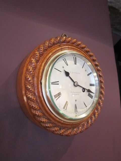 High Quality Mid Victorian London Ships Clock