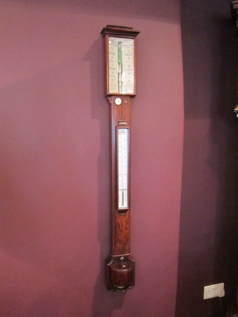 Superb Early Victorian Negretti & Zambra Stick Barometer
