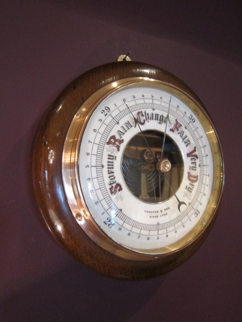 Top Quality Victorian Skeletonised Barometer