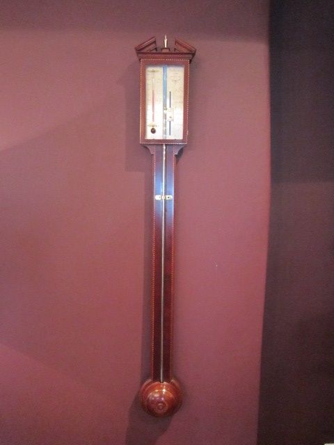 Superb Regency Period Inlaid Stick Barometer