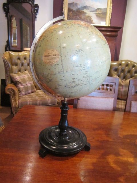 Impressive Phillip's 14" Plaster Terrestrial Globe