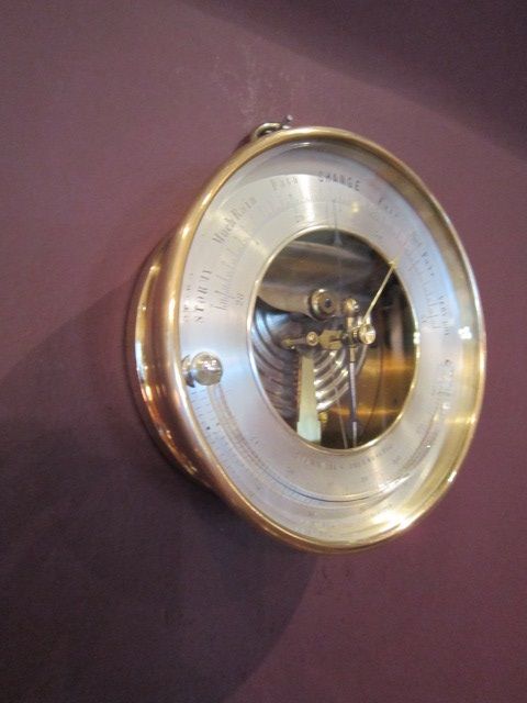 High Quality Victorian Skeletonised Marine Barometer