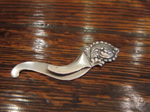 Art Nouveau Solid Silver Tiffany Book Mark