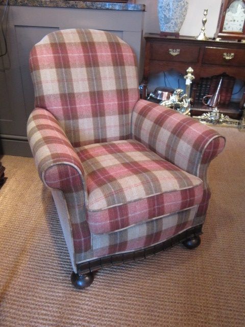 Comfortable Edwardian Period Club Armchair