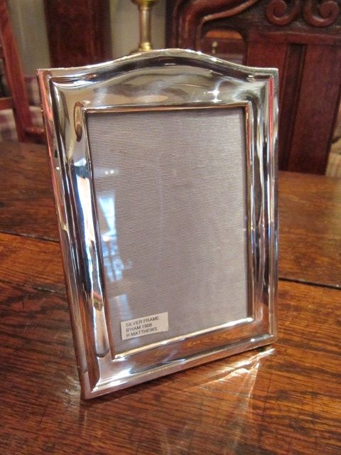 High Quality Edwardian Silver Rectangular Photo Frame