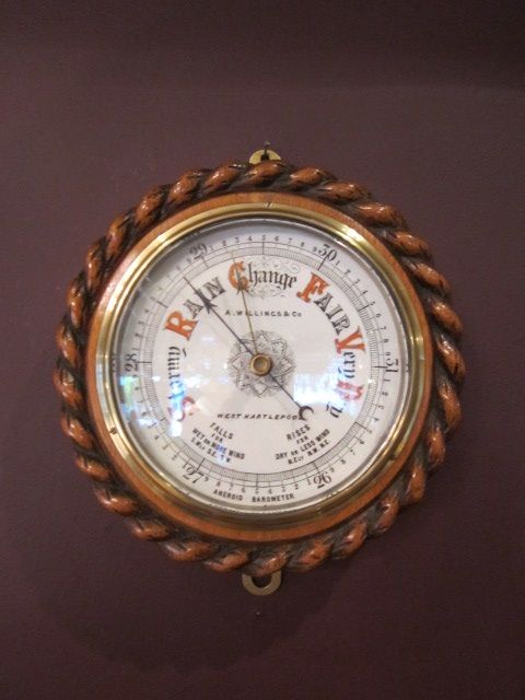 Top Quality Victorian Ship's Rope Twist Barometer