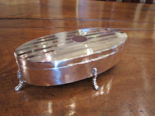 Top Quality George V Period Silver Jewel Box