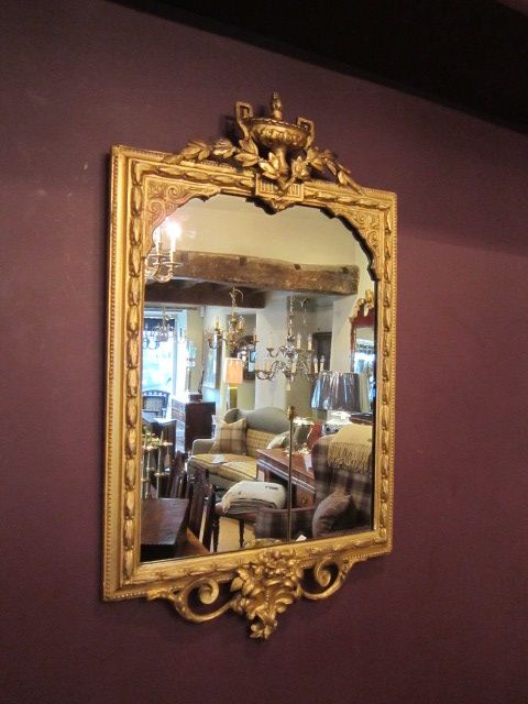 19th Century Neo Classical Style Gilt Mirror