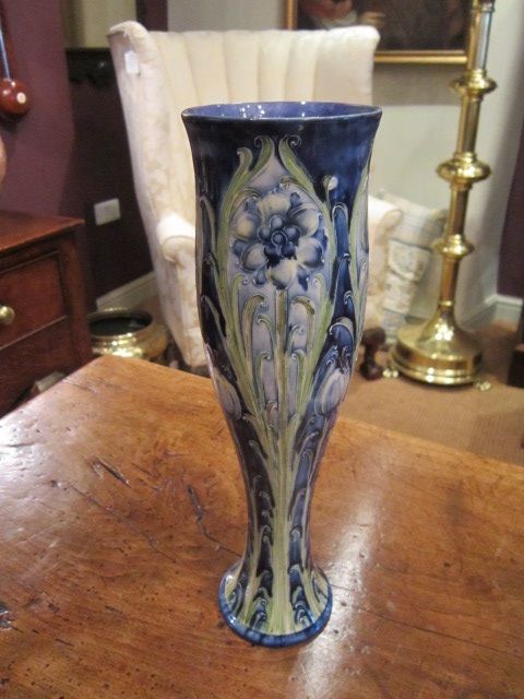 Art Nouveau Mcintyre Moorcroft Tulip Panel Vase