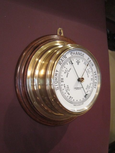Top Quality Victorian Bulkhead London Barometer