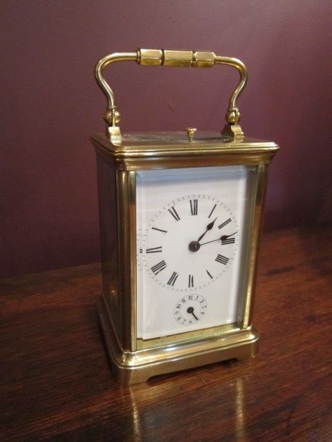 19th Century Striking & Repeating Carriage Clock