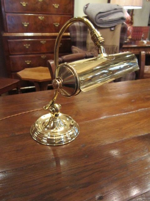 Edwardian Period Adjustable Desk Lamp