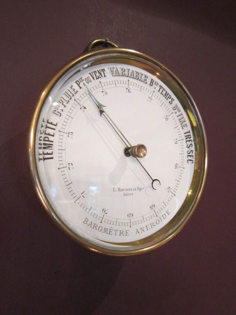 High Quality 19th Century French Marine Barometer