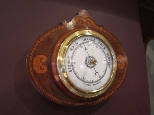 High Quality Edwardian Sheraton Inlaid Barometer