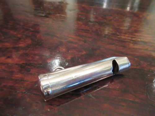 Edwardian Silver Novelty Whistle / Vesta Case