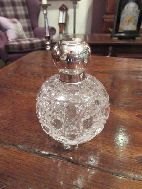 Top Quality George V Period Silver Topped Scent
