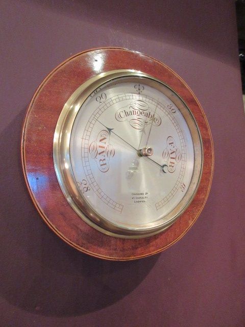 Edwardian Period Sheraton Inlaid Barometer