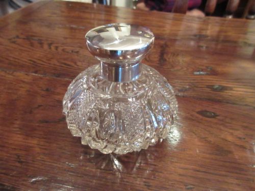 High Quality Edwardian Period Silver Topped Scent