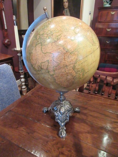 Superb Phillip's of London 12" Terrestrial Globe