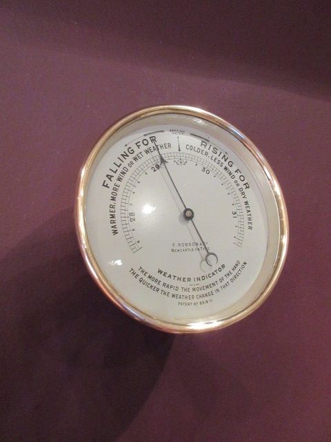 Top Quality Victorian Newcastle Marine Barometer