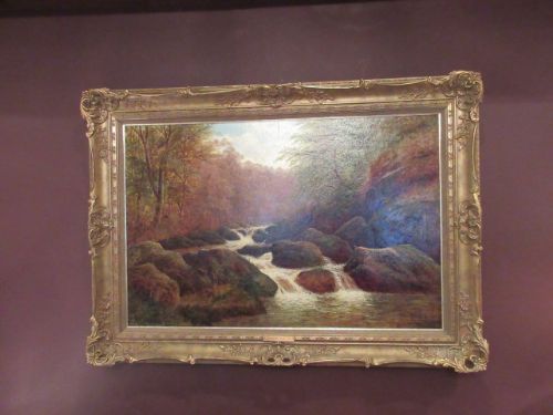 Impressive 19th Century William Mellor Oil Painting