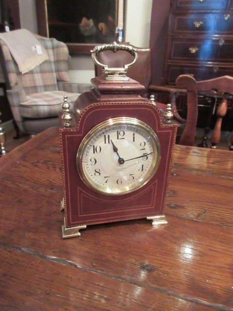 Top Quality Edwardian Period Inlaid Mantel Clock