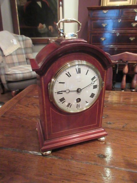 Top Quality Edwardian Period Inlaid Mantel Clock
