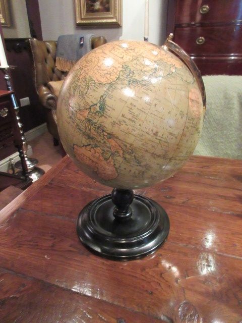 1920'S Phillip's of London 9" Terrestrial Globe
